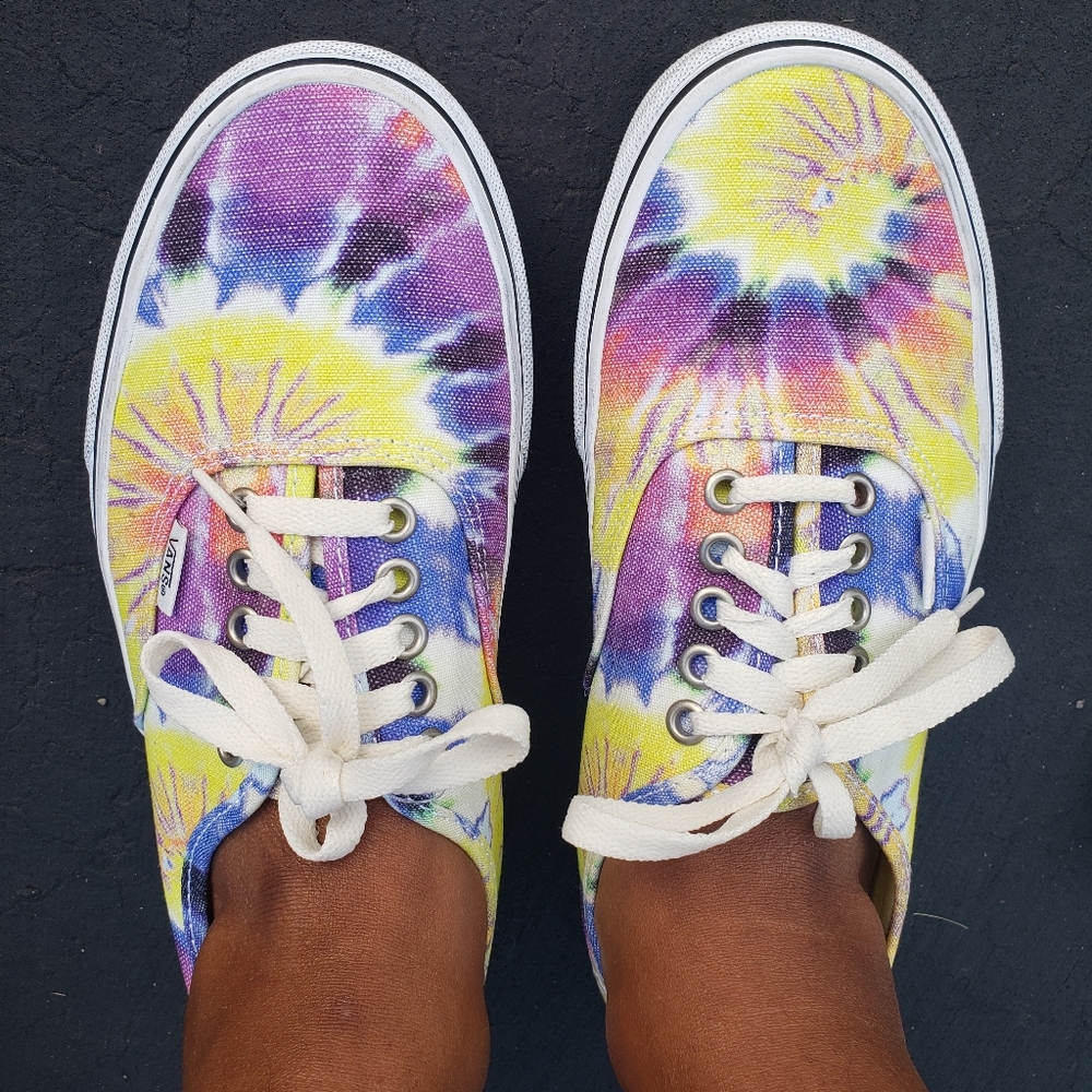 Tye dye vans